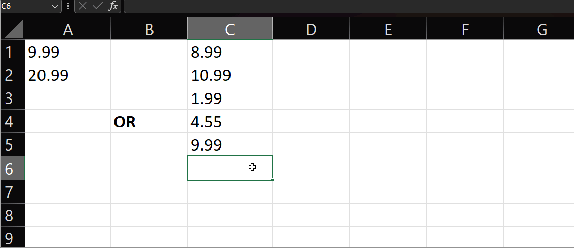 Gikezian | Excel Cheat Sheet